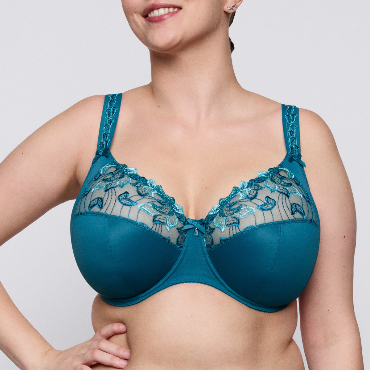PrimaDonna Deauville reggiseno con ferretto blu petrolio